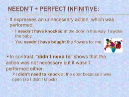 I _ been in the garden. Modals Followed By Perfect Infinitive