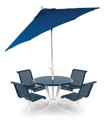 Beach patio furniture weather resistant gfci receptacle. Outdoor Picnic Table W Attached Chairs Bramsford Site Furnishings