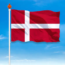 Het land nam al acht keer deel aan het europees kampioenschap voetbal sinds de oprichting in 1960. Vlag Denemarken