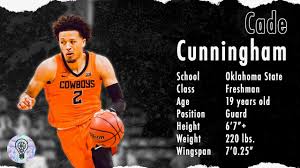 Cade cunningham entered college ranked as the best point guard by espn's recruiting database. Pro Insight Tale Of The 2021 Nba Draft Edition Cade Cunningham 12 1 20 Youtube
