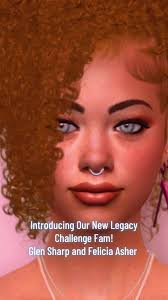 INTRODUCING OUR NEW LEGACY FAMILY- Glen and Felicia . . #sims4 #simstok  #thesims4 #sims4tok #sims4mods #sims4gameplay #sims4comedy #sims4stories  #sims4letsplay #sims4story #simschallengez ...