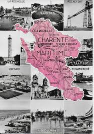 Bienvenue sur la page officielle du. Charente Maritime Carte Du Departement Avec Vues De Differentes Villes 1604 Cie Des Arts Photomecaniques Real Photo Carte Postale Ancienne Et Vue D Hier Et Aujourd Hui Geneanet