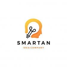 Smart Human Head Think Bulb Idea Logo Icon Education Logo Design Learning Logo Typographic Logo Design