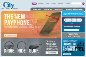 View detailed balances and transaction history. City National Bank Online Banking Login Online Banking