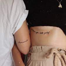 Orion Carloto On Instagram These Two Lovely Ladies Got My Words In My Handwriting Tattooed Across Their Body And I Handwriting Tattoo Tattoos Delicate Tattoo