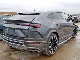 The information below was known to be true at the time the vehicle was manufactured. A Crashed 2019 Lamborghini Urus With 752 Miles Is On Auction Now