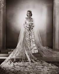 The wedding dress of princess elizabeth (the future queen elizabeth ii) was worn at her wedding to philip mountbatten, duke of edinburgh on 20 november 1947 in westminster abbey.given the rationing of clothing at the time, she still had to purchase the material using ration coupons. History In Pictures On Twitter Royal Wedding Dress Royal Wedding Gowns Royal Weddings