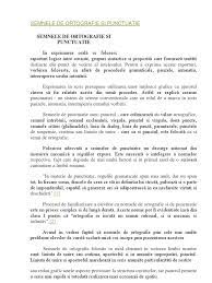 De asemenea se poate folosi semnul. Semnele De Ortografie Si Punctuatie