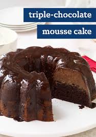 Triple Chocolate Mousse Cake Recipe Triple Chocolate Mousse Cake Chocolate Mousse Cake Recipe Mousse Cake Recipe