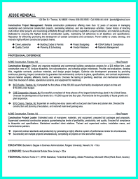 Cool Construction Project Manager Resume To Get Applied Project Manager Resume Architect Resume Sample Manager Resume