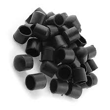 Practical Rubber Chair Table Furniture Feet Leg Cap End Tip 22mm Dia 50pcs Black Shoes Jewelry Women Men Furniture Feet Table Furniture Furniture Legs