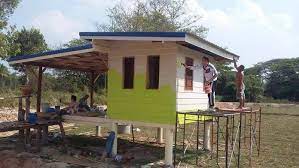 ไอเด ย สร างกระท อมปลายนา ขนาดเล กกระท ดร ด งบเพ ยง 30 000 บาท thai let s go แบบชานบ าน กระท อมชนบท บ านท อนไม