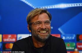 Liverpool manager's shiny new teeth attracting plenty of attention. Jurgen Klopp Flashes Whiter Teeth In Press Conference Daily Mail Online