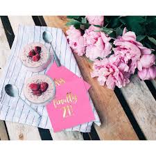 Each of our party themes is researched and designed by our team of designers. Perfect For Girls 21st Birthday Decorations And Dinner Party Supplies 5 X 5 Inches 50 Pack Gold Foil Finally 21 Disposable Party Napkins Hot Pink Birthday Party Cocktail Napkins Napkins Industrial