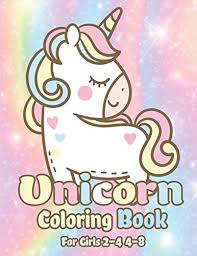 You can hang the work up as a wall art to encourage your child. Unicorn Coloring Book For Girls 2 4 4 8 Magical Unicorn Coloring Books For Girls Fun And Beautiful Coloring Pages Birthday Gifts For Kids By The Coloring Book Art Design Studio