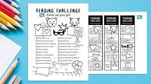 It doesn't matter if you are looking for cute animals to draw or easy drawings to sketch. Complete This Color As You Go Reading Challenge