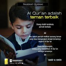 Nasehatqurani 15 قال أحد السلف لم أر خليلا يرفع قدر خليله كالق رآن فطوبى لمن اتخذ الق رآن خليلا بدائع الق In 2020 Islamic Quotes Quran Islam