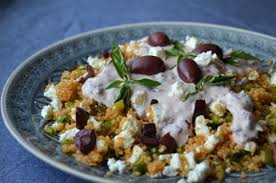Sep 14, 2017 · you no longer have to choose between a loaded baked potato and a potato salad, &amp;#39;cause our loaded baked potato salad offers the best of both worlds! Couscous Salad Greek Style Ye Olde Kitchen Food Und Gartenblog