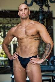 Tayler Tash Male Model Print Muscular Handsome Beefcake Shirtless Tattoo  M751 | eBay