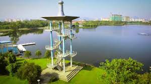 Parking memang dah tak de space lagi dah. Taman Tasik Metropolitan Kepong Aerial Photography Dji Phantom 3 Standard Youtube