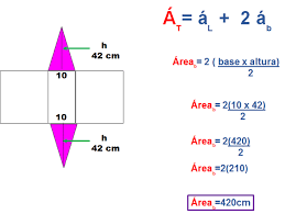 Examen de la asignatura tecnología: Ejemplos Resueltos De Area Y Volumen De Prismas Area De Un Cuadrado Volumen Del Prisma Area De Un Triangulo