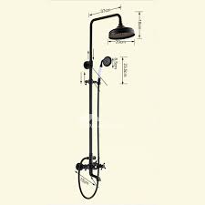 Maybe you would like to learn more about one of these? Oil Rubbed Bronze Shower Fixtures Black Brass Wall Mount Classic