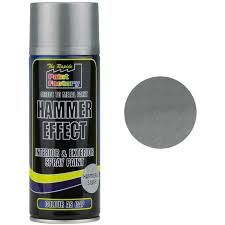 Silver Hammered Spray Paint 400ml Sprayster