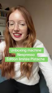 Unboxing de la toute nouvelle machine vertuo @Nespresso édition limitée  vert pistache sortie aujourd’hui pour l’été, vraiment pépite 💚 #nespresso  #nespressovertuo #nespressomachine #coffeetiktok #cafe ...