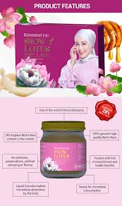 Share your thoughts with other customers. Kinohimitsu Bird S Nest With Honey Snow Lotus 3 Boxes