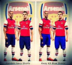 Arsenal fc soccer jerseys, kits & gear. Arsenal Edits On Twitter Arsenal Are To Wear Blue Shorts Tonight To Avoid A Clash With Fenerbache Afc Likely To Wear The Away Kit Shorts Http T Co Smoemr5xji