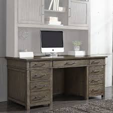 Complete your office today and browse the wide selection of credenza desks available from the industry's leading. Sonoma Road Desk Credenza Liberty Furniture Furniture Cart