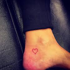 You can be hidden when the hair is worn down and can be shown off when you put your hair up. 20 Beautiful Heart Tattoos On Ankle