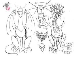 Apprendre A Dessiner Un Dragon Dessin De Dragon Dessin Dessin Oiseau