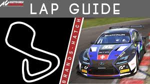 Turn 1, paddock hill bend, is a fine example; Brands Hatch Lap Guide Assetto Corsa Competizione Youtube