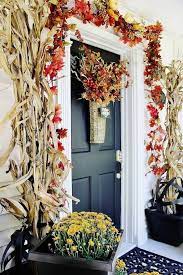 But now, the corn's been harvested, the plants are turning brown and it's time to remove the old stalks and plant some fall crops. Beautiful Fall Decorations Made With Dried Corn And Corn Stalks