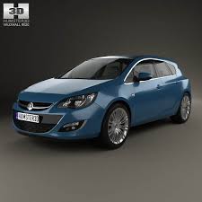 3d Model Of Vauxhall Astra 5 Door Hatchback 2012 Ford Granada Skoda Octavia Combi Dodge Stratus