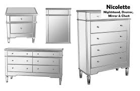 With many attractive colors and other features to choose from. Mirrored Dresser Set