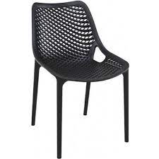 Shop patio chairs and seating at the home depot. Siesta Isp014 Bla Air Outdoor Dining Chair Black Set Of 2 Walmart Canada