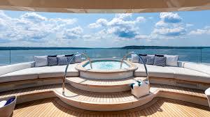 With the weight the hammock needs to support you're going to want to find some very sturdy trees or branches to hang it. The Best Superyacht Hot Tubs In The World