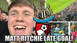 *MATT RITCHIE LATE GOAL!!* NEWCASTLE VS BOURNEMOUTH VLOG! 2-2