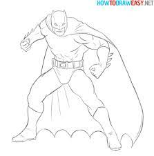 Draw another oval on each side of the first two. How To Draw Batman How To Draw Easy