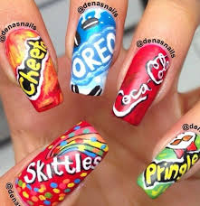 Cute Fake Nail Designs Think Nail Pepino Nail Art Design Fake Nails Designs Crazy Nails Crazy Nail Art