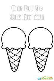 Download ice cream cone stock vectors. I Is For Ice Cream Coloring Pages Freebie