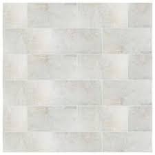 Merola Tile City Pearl 11 In X 22 1 8 In Porcelain Floor And Wall Tile 12 24 Sq Ft Case Fosctypl The Home Depot Porcelain Flooring Merola Tile Flooring