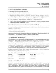 Suna si negociaza cursul de schimb pentru banii tai. Note Explicative Pdf Banca Transilvania