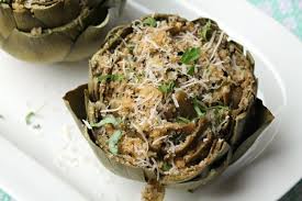 Stuffed Artichokes In The Instant Pot Foody Schmoody Blog Recipe Instant Pot Recipes Instant Pot Artichoke Recipes