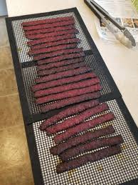 When smoking jerky, you need a low temperature and little smoke; First Attempt At Ground Beef Jerky In A Smoker Jerky