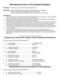 What can nate and clara do so that each of them has a full set. Dichotomous Key Worksheet Answers Quizlet