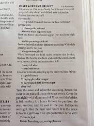 Joy Of Cooking Sweet And Sour Brisket Joy Of Cooking Jewish Recipes Brisket Recipes