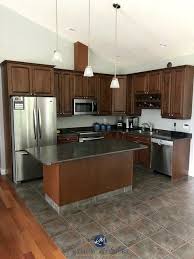 Hampton bay courtland shaker assembled 30 in. The 6 Best Not Boring Paint Colours For A Dark Hallway Dark Wood Kitchen Cabinets Laminate Kitchen Cabinets Wood Kitchen Backsplash